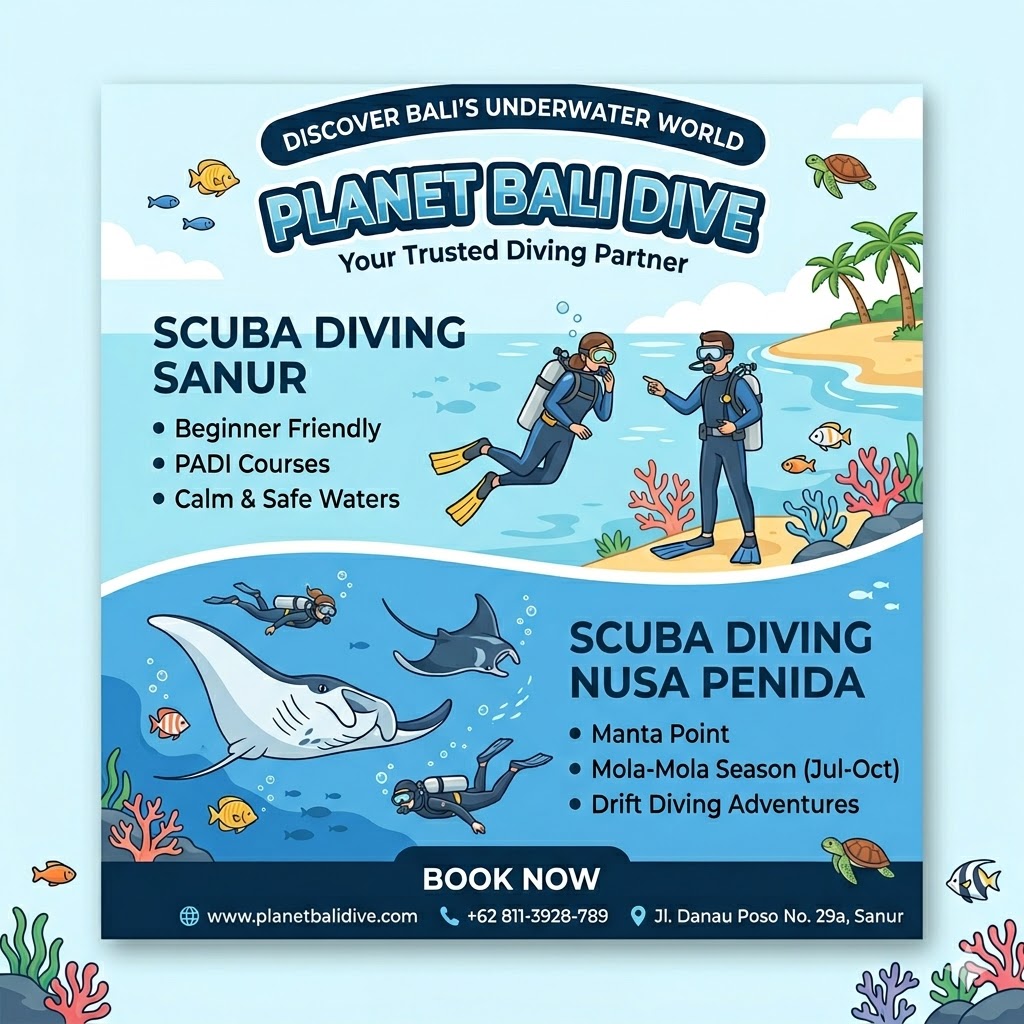 Scuba diving bali