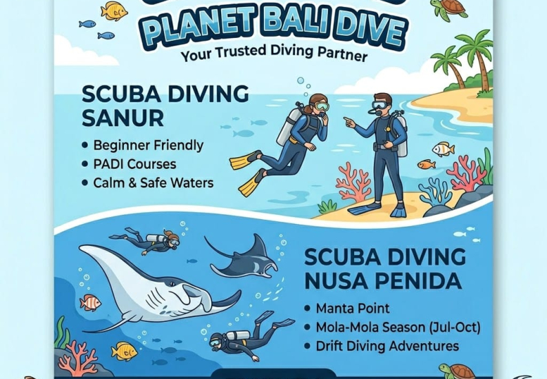 Scuba diving bali